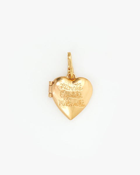 Encrusted Pearl Heart Charm – Clare V.