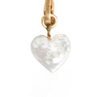 Encrusted Pearl Heart Charm – Clare V.