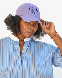 Deja Vu Baseball Hat on Candice facing forward