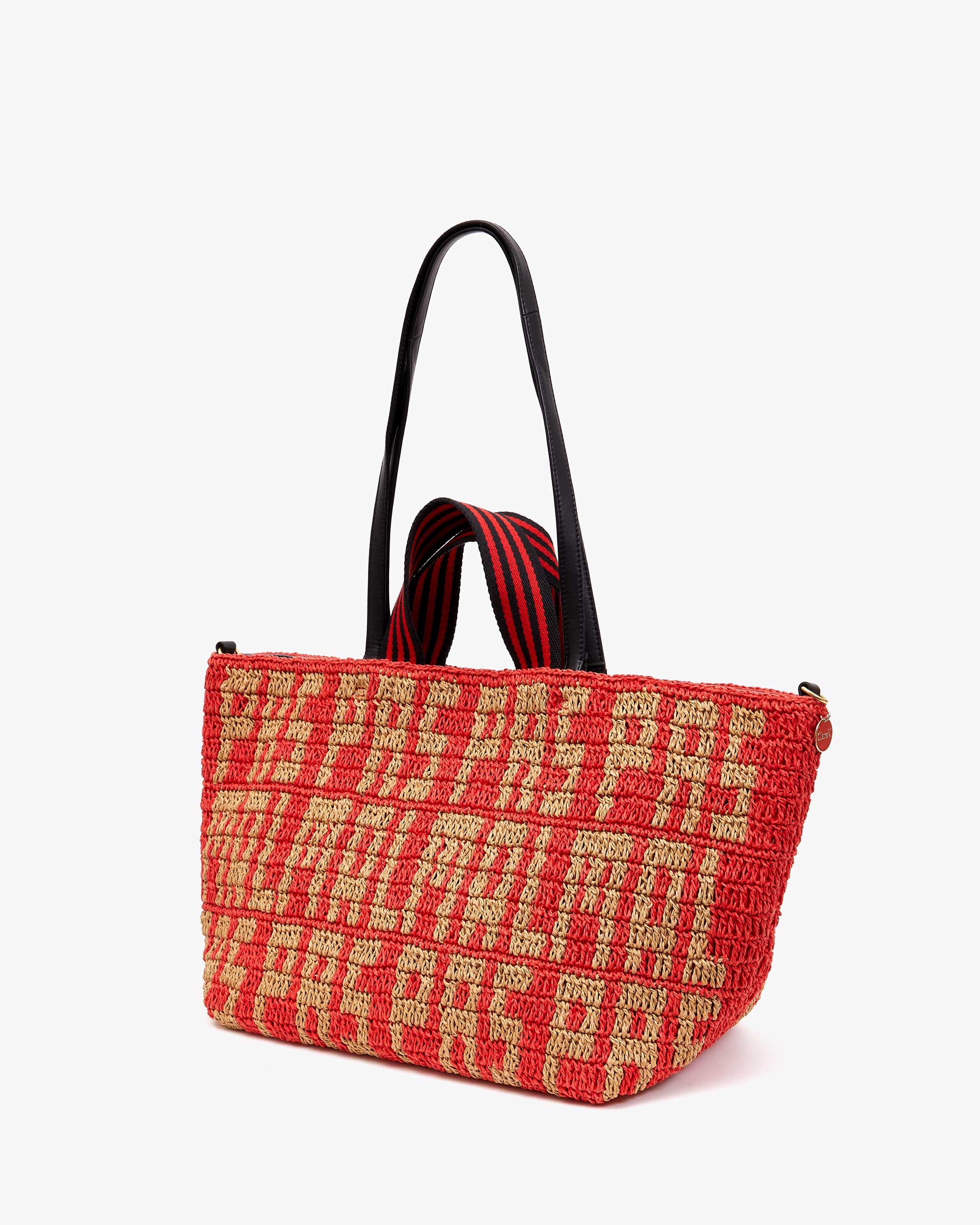 Clare V. Peek-a-boo Raphael Tote shops bag