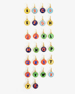 Front View of CV Alphabet Charms