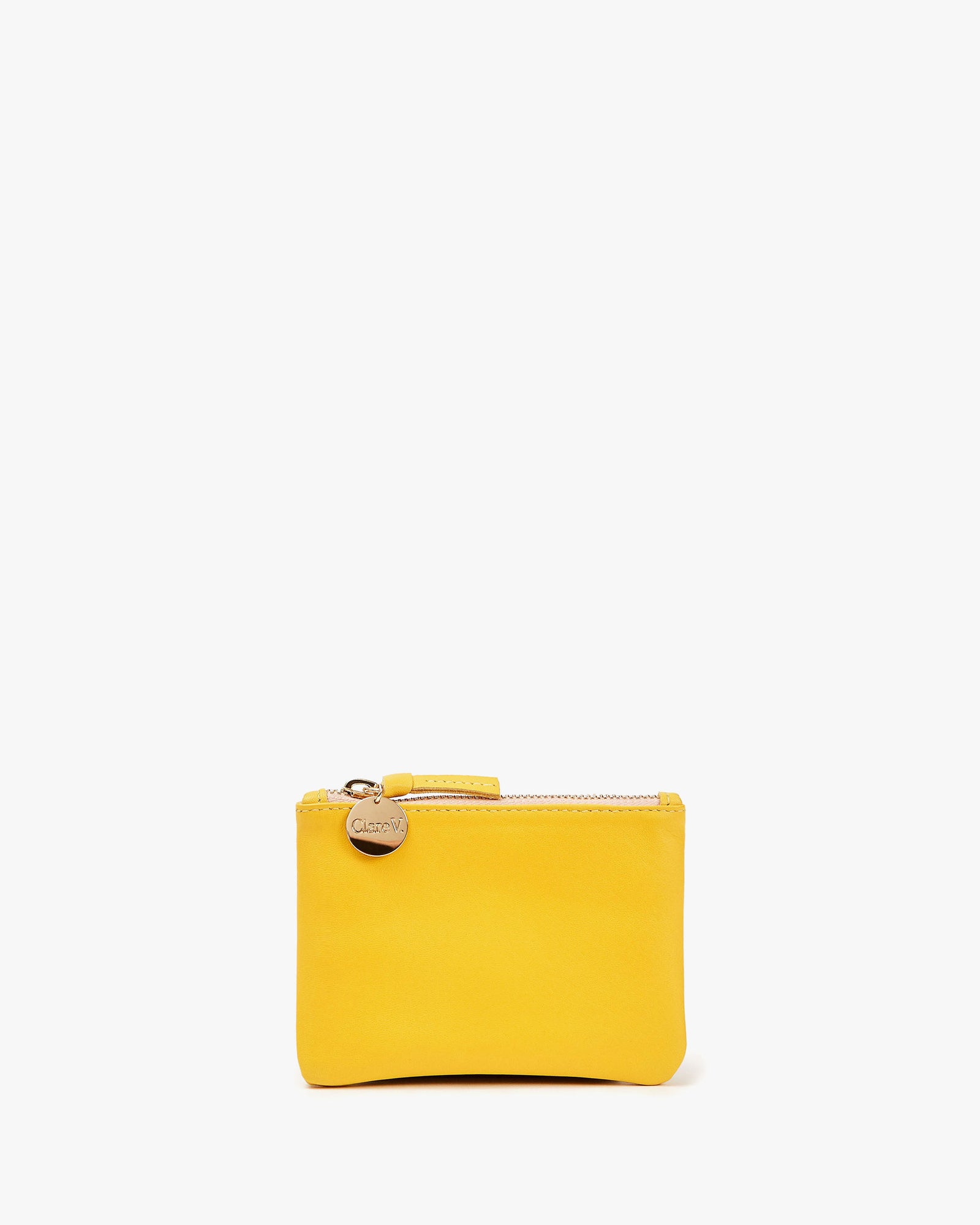 Yellow Coin Clutch