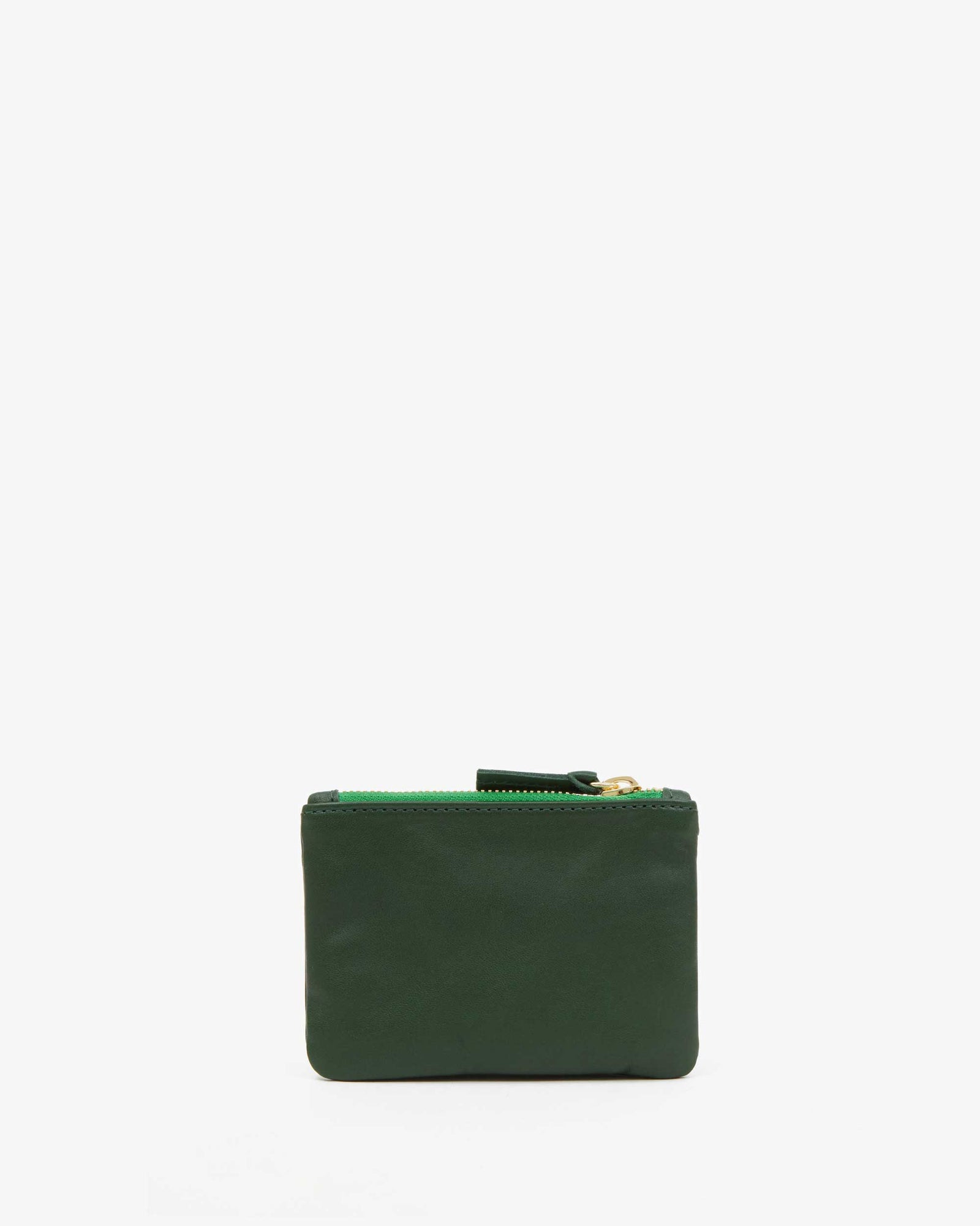 Coin Clutch Evergreen back