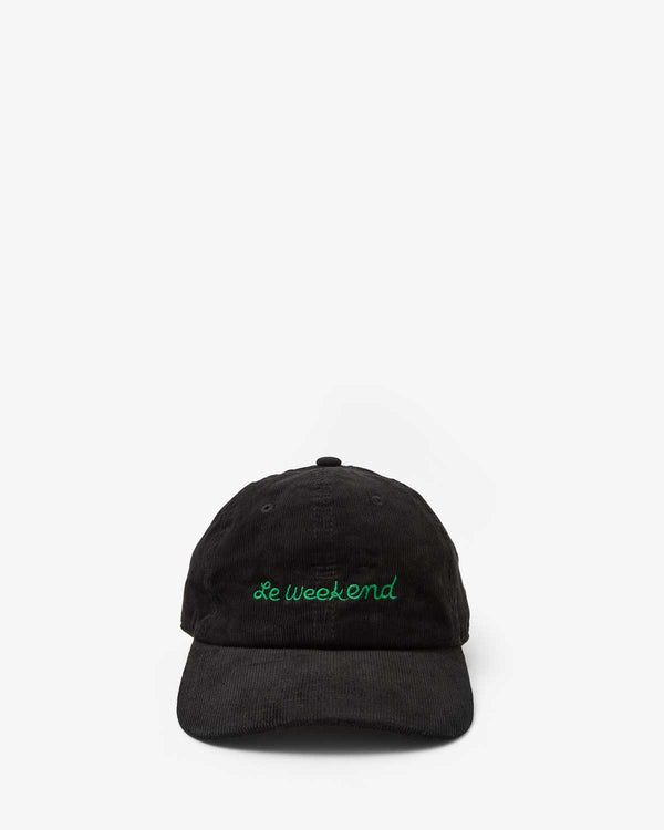 Le Weekend Corduroy Baseball Hat