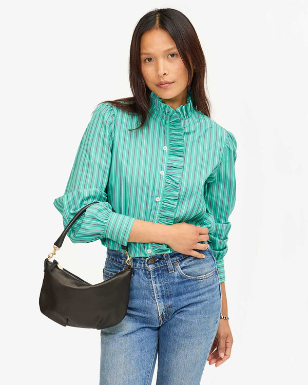 Ella Blouse on Maly tucked in