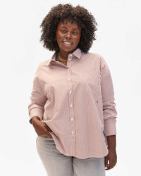 Emilette Oversized Shirt on Akesha