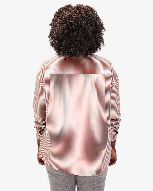 Emilette Oversized Shirt back view