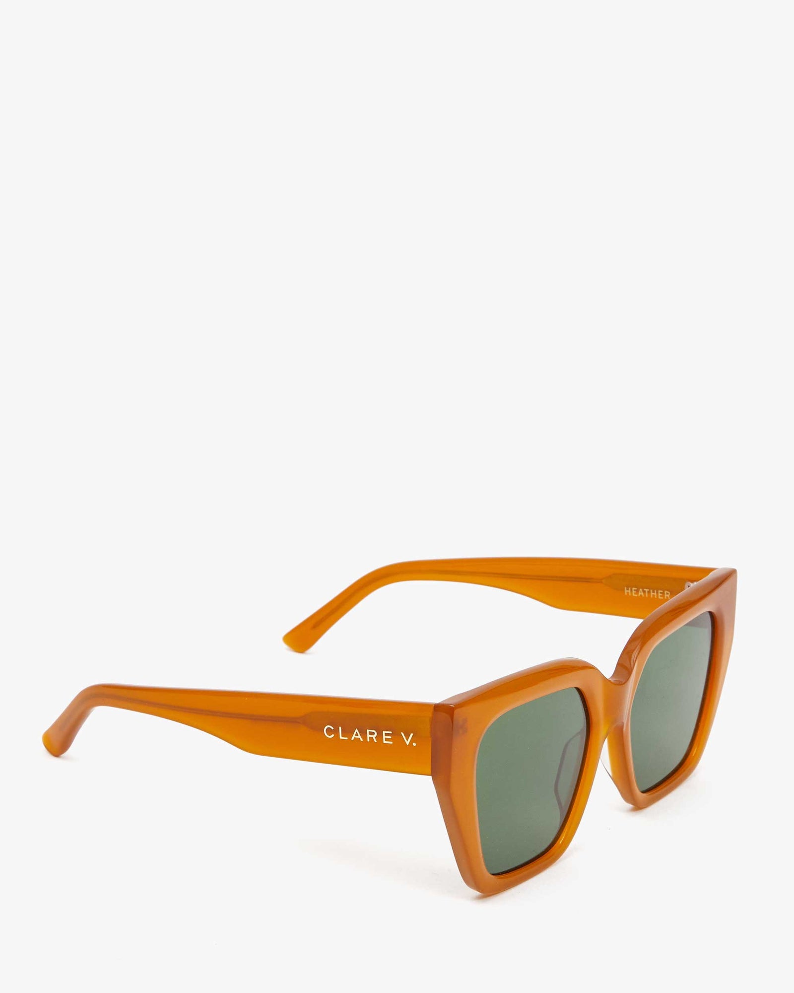 Heather Sunglasses Mustard side view