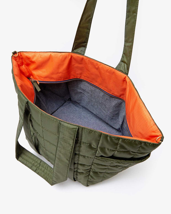 Le Box Tote Sportif w/ Tabs interior view