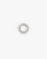 Le Donut Pave Ring top view