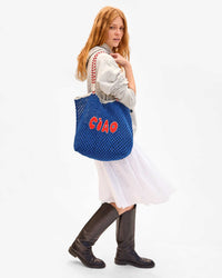 Lete Ciao Tote on Haley full view