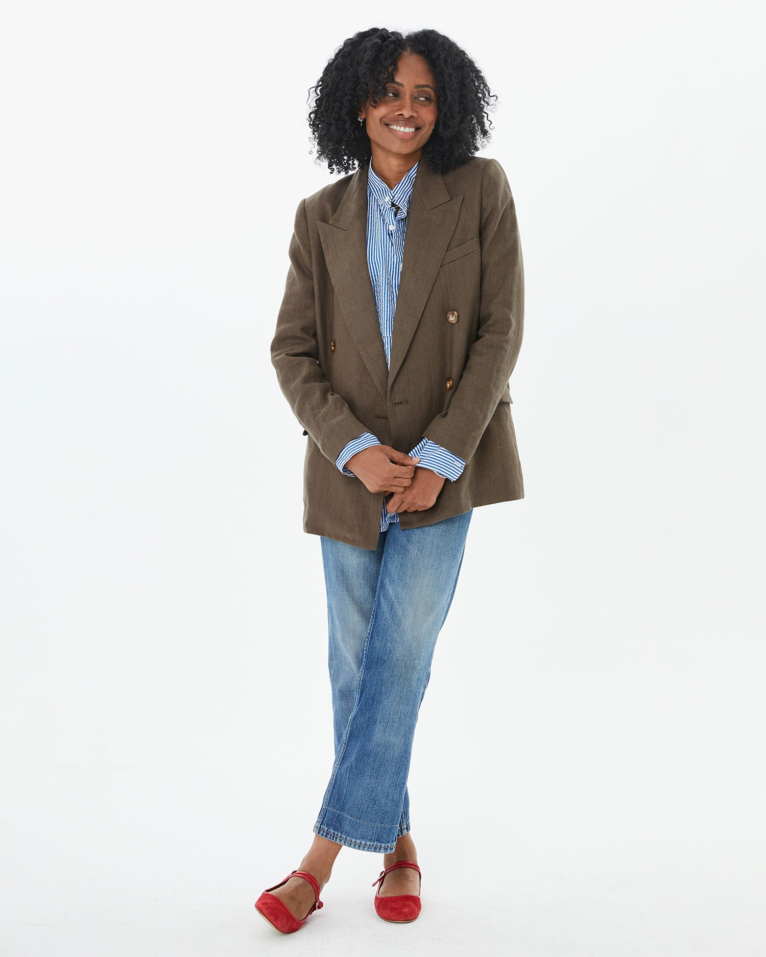 Linen Blazer – Clare V.