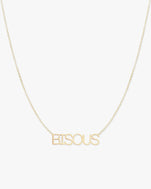 Maya Brenner Bisous Necklace