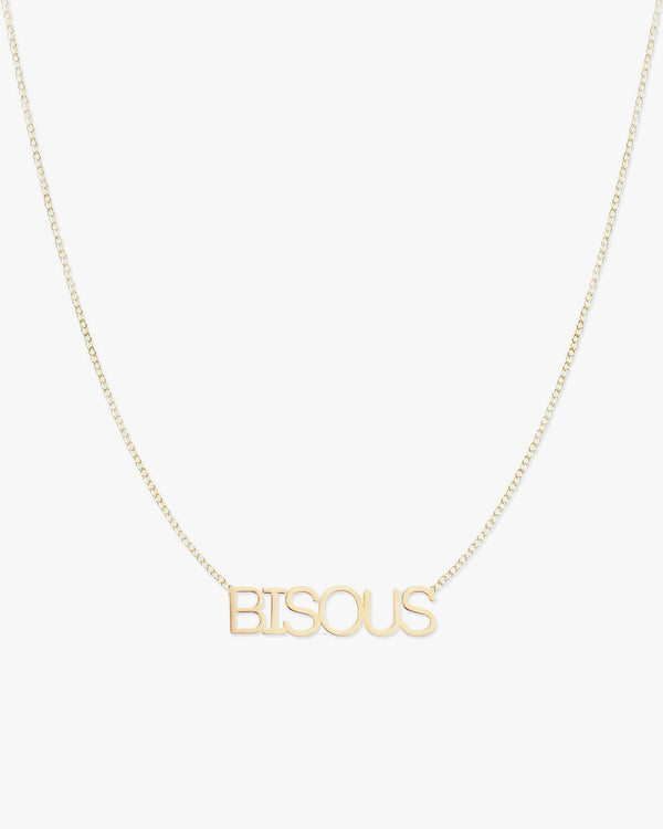 Maya Brenner Bisous Necklace