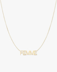 Maya Brenner Femme Necklace