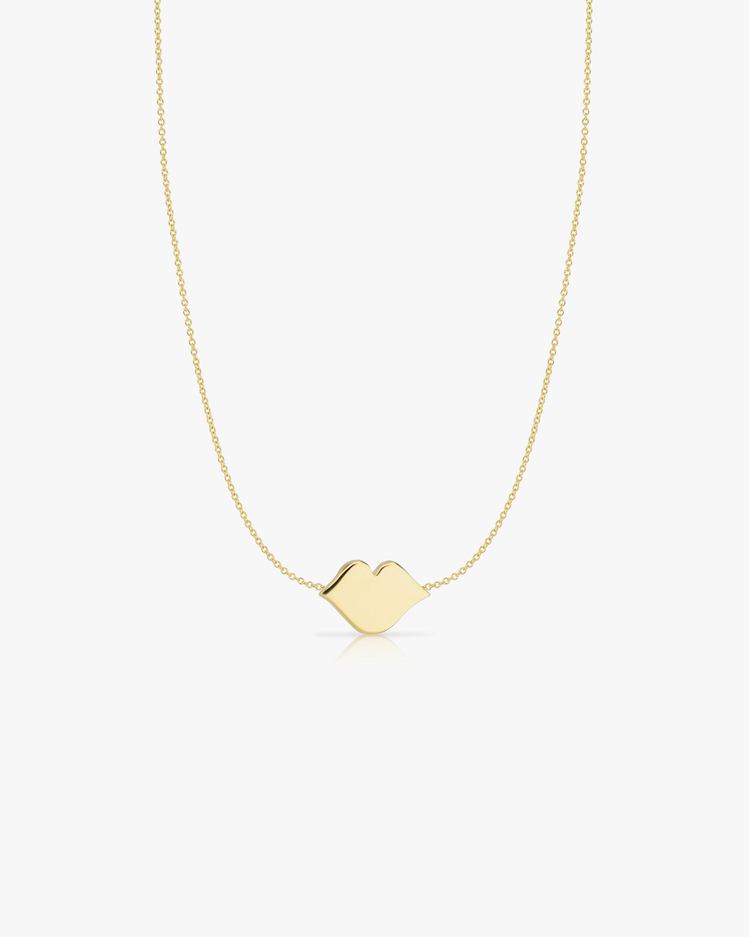 Maya Brenner Lips Necklace