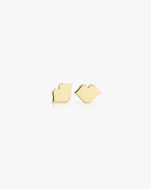 Maya Brenner Lip Stud Earrings