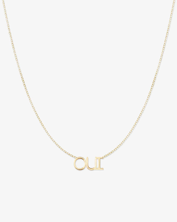 Maya Brenner Oui Necklace