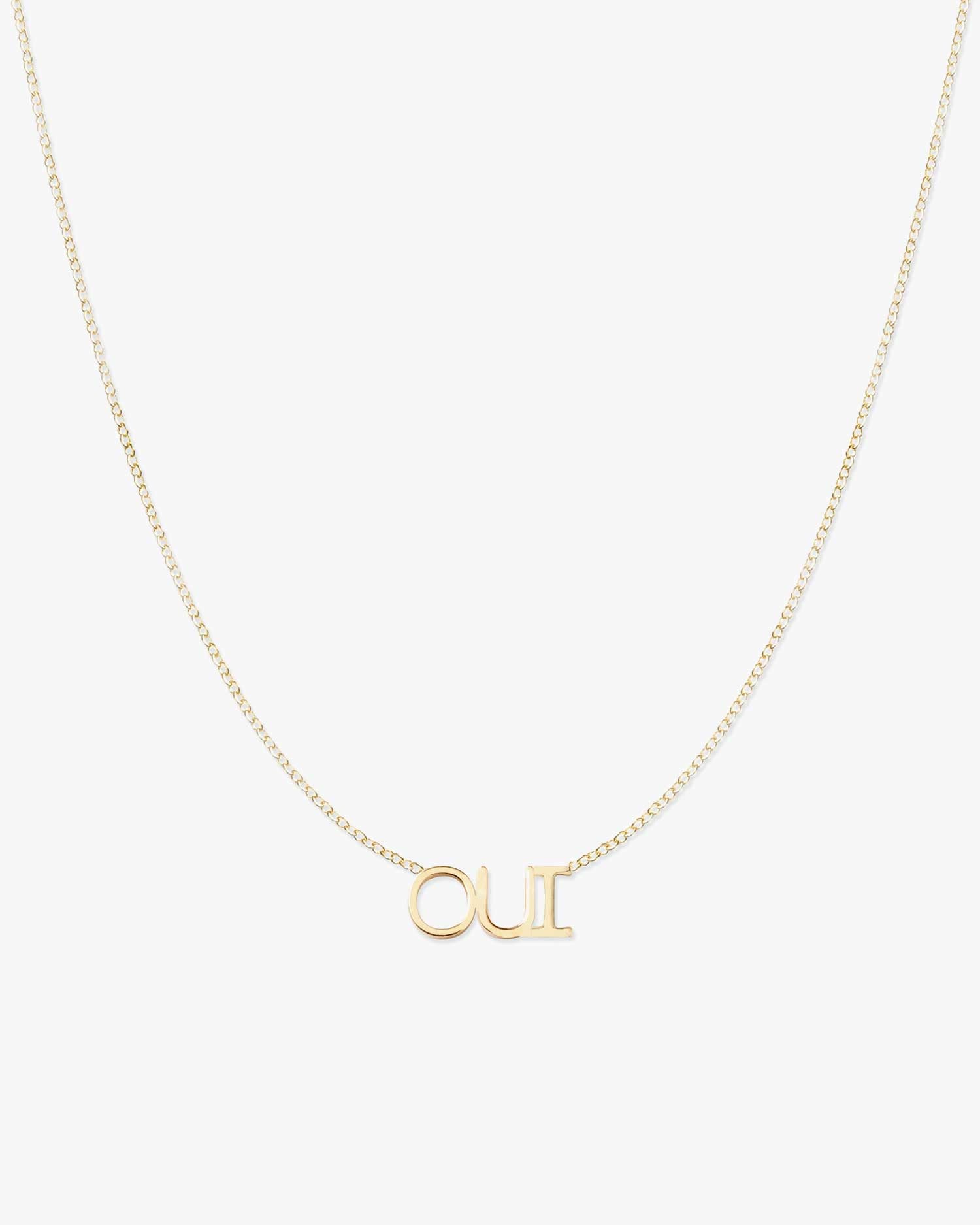 Maya Brenner Oui Necklace