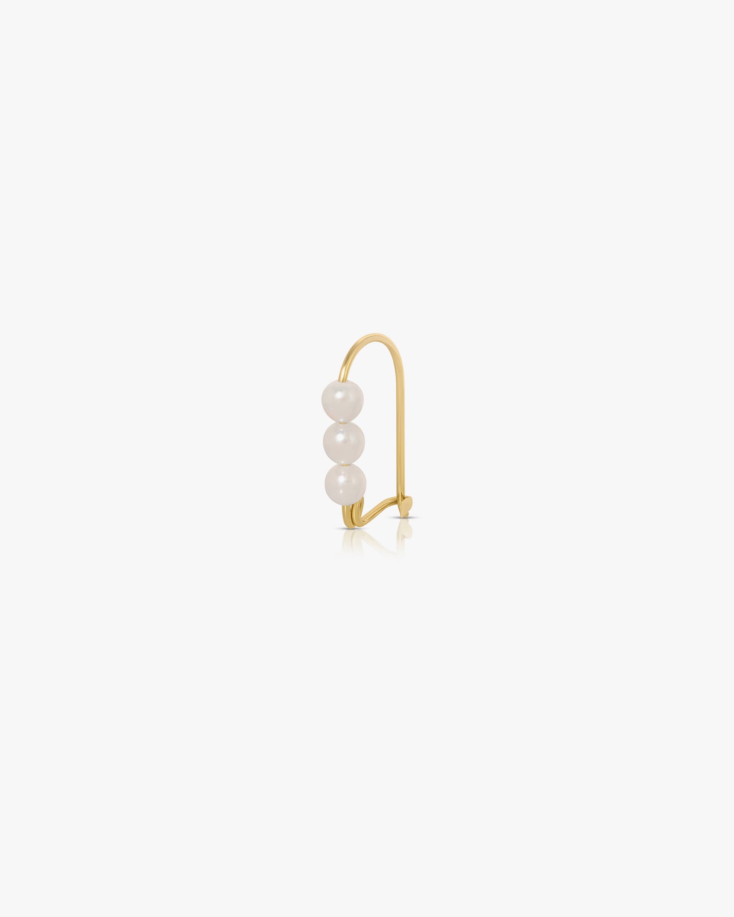 Maya Brenner Tres Pearl Earring