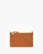 Cuoio Perf Margot Wallet Clutch w/ Tabs - Front Flat