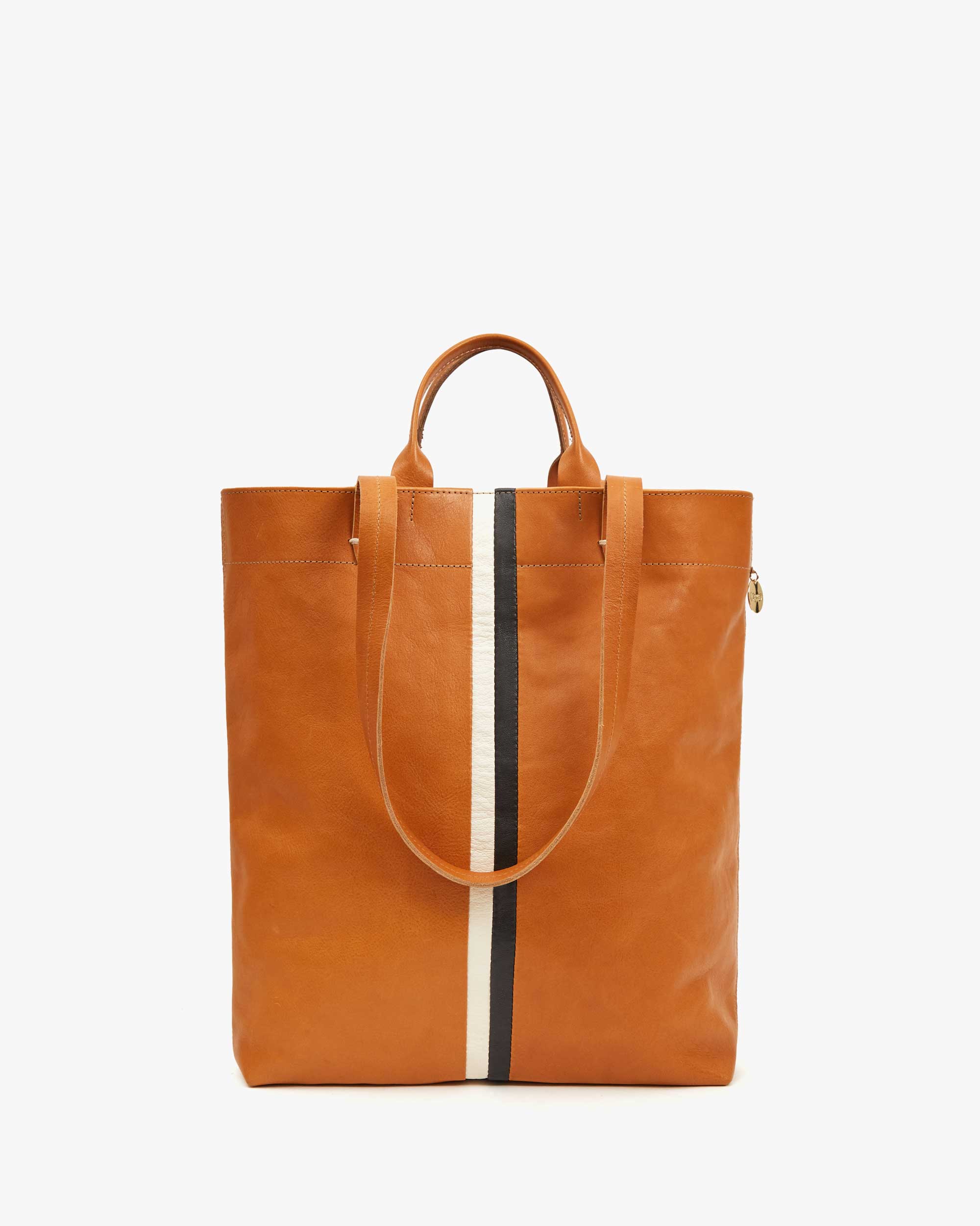 Clare v simple leather tote online