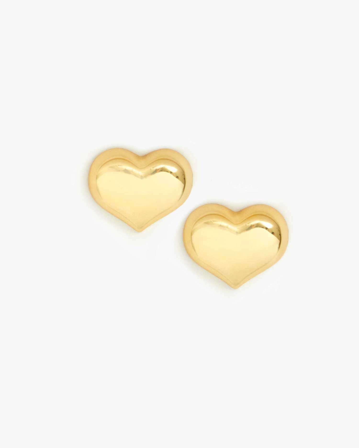 Mylar Heart Earrings