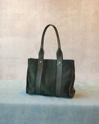 Noemie in Loden Suede still life