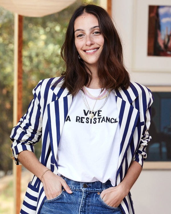 Original Tee Vive La Resistance on Franny