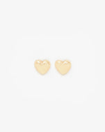 Petit Puff Heart Studs