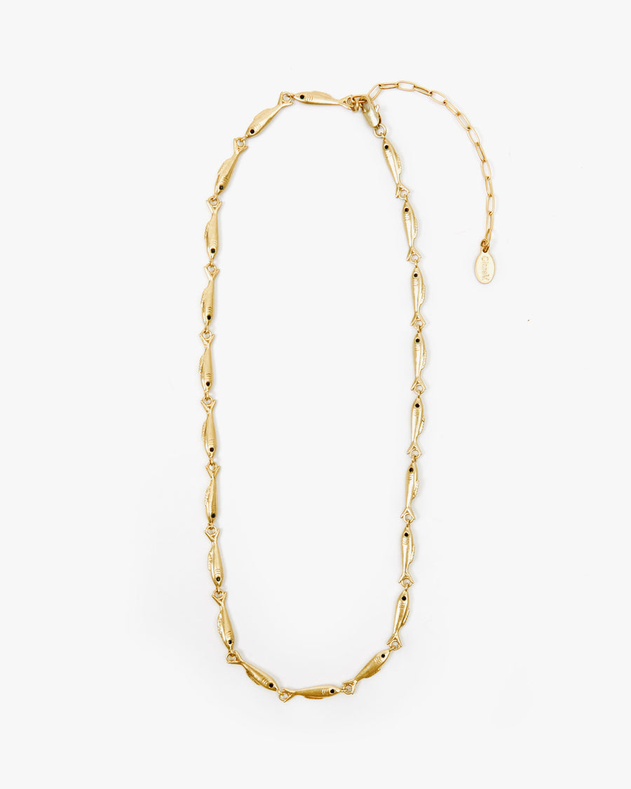 Chain Extender Necklace | Color: 14K Yellow Gold | Size: 4 by Maya Brenner