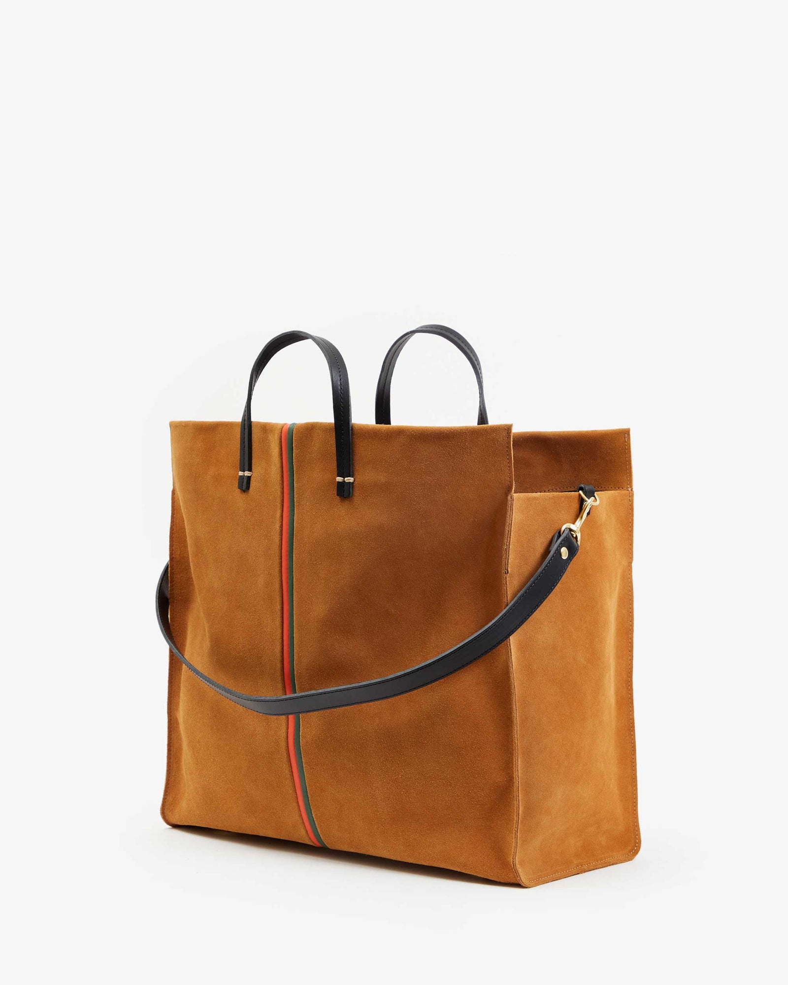 Clare v leather tote sale