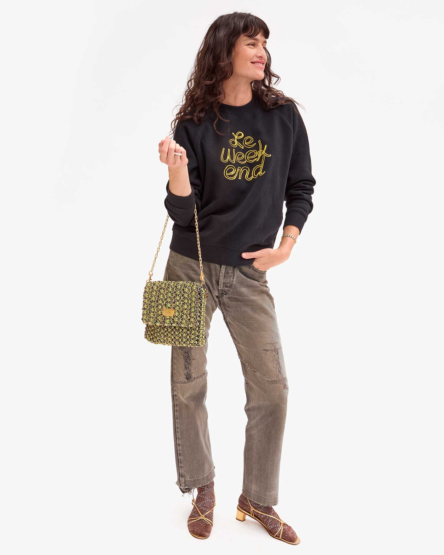 Le Weekend Sweatshirt on Danica