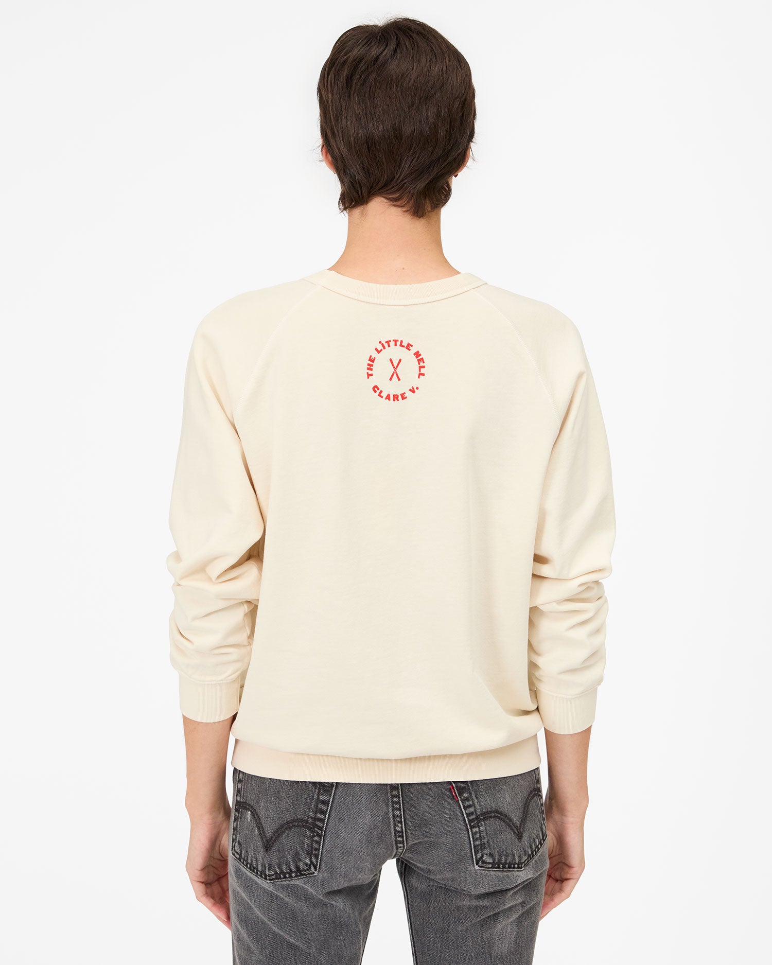 Sweatshirt back view