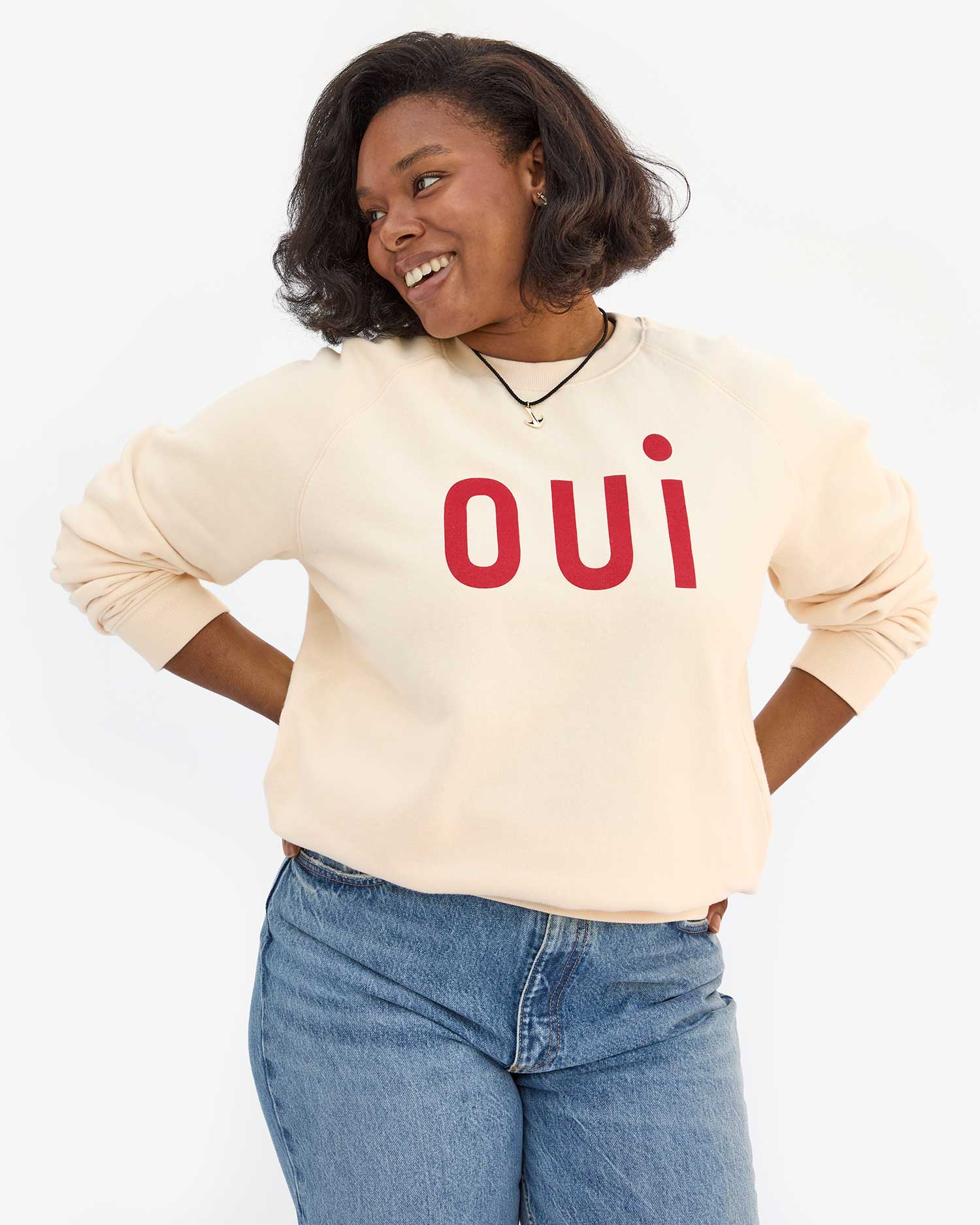 Oui Sweatshirt on Candice