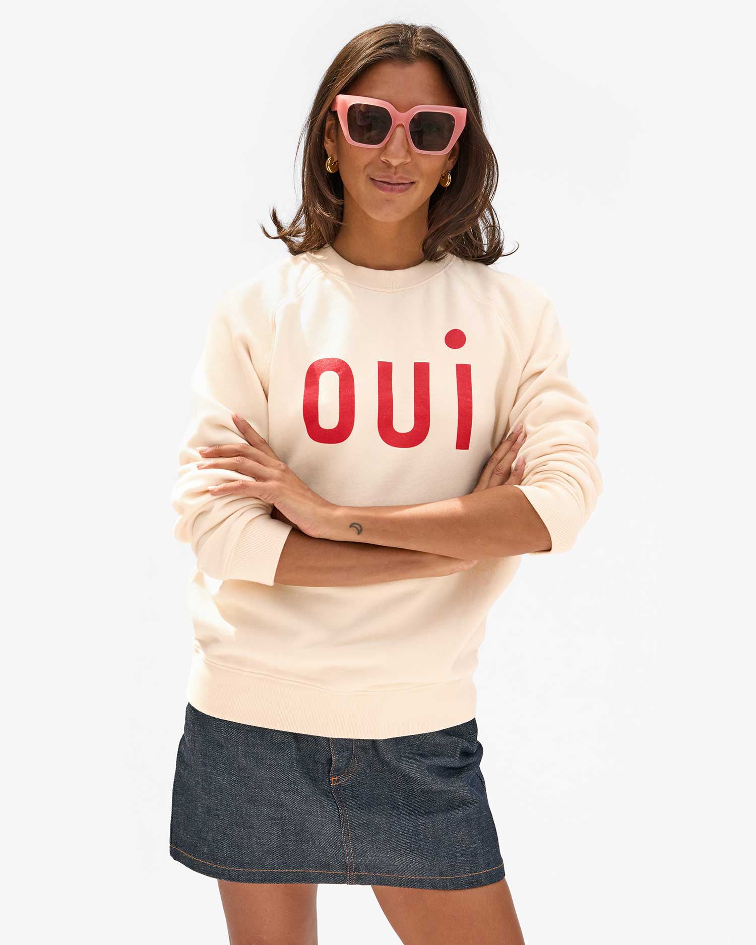 Oui sweatshirt hotsell