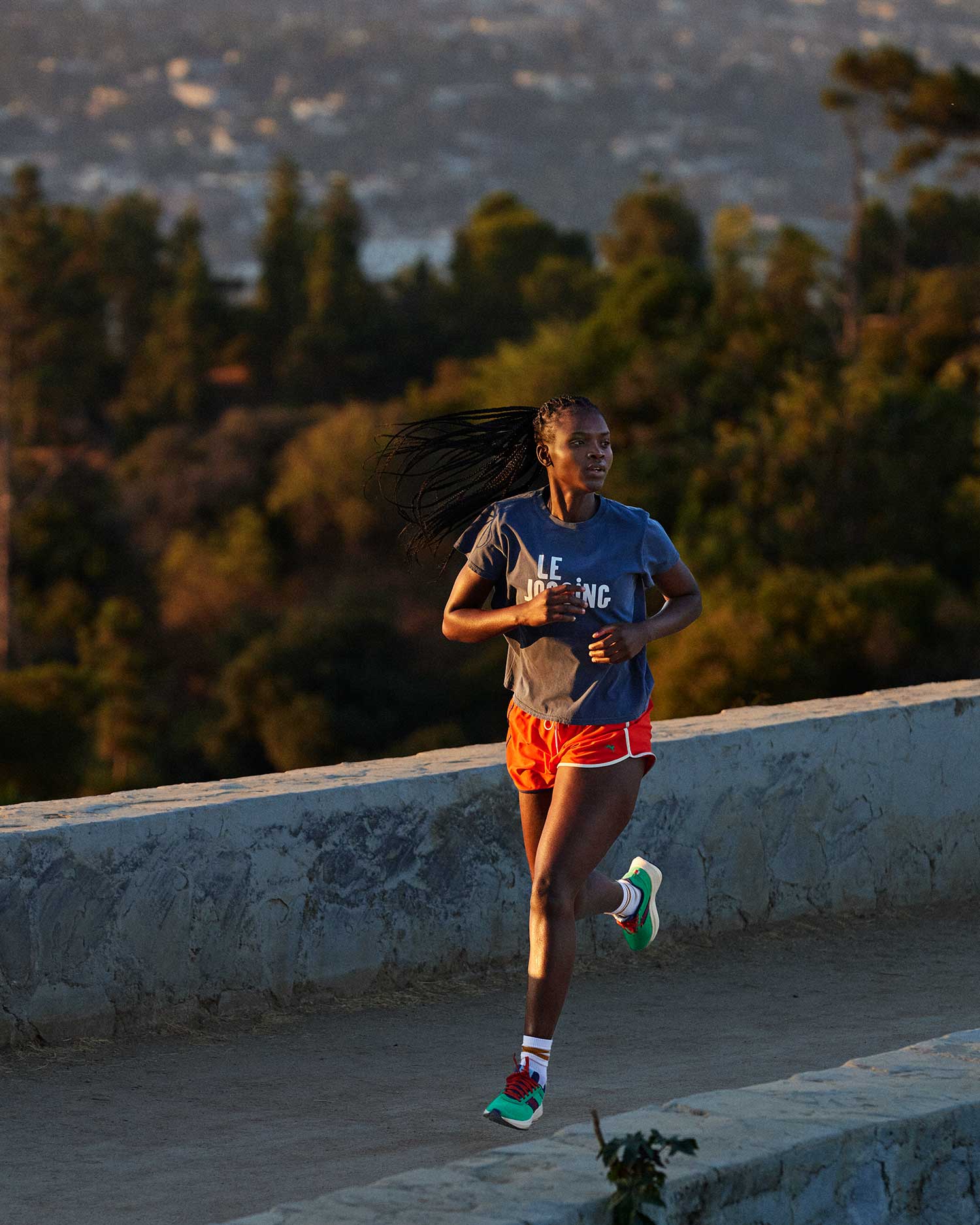 Van Cortlandt Shorts on Noma running