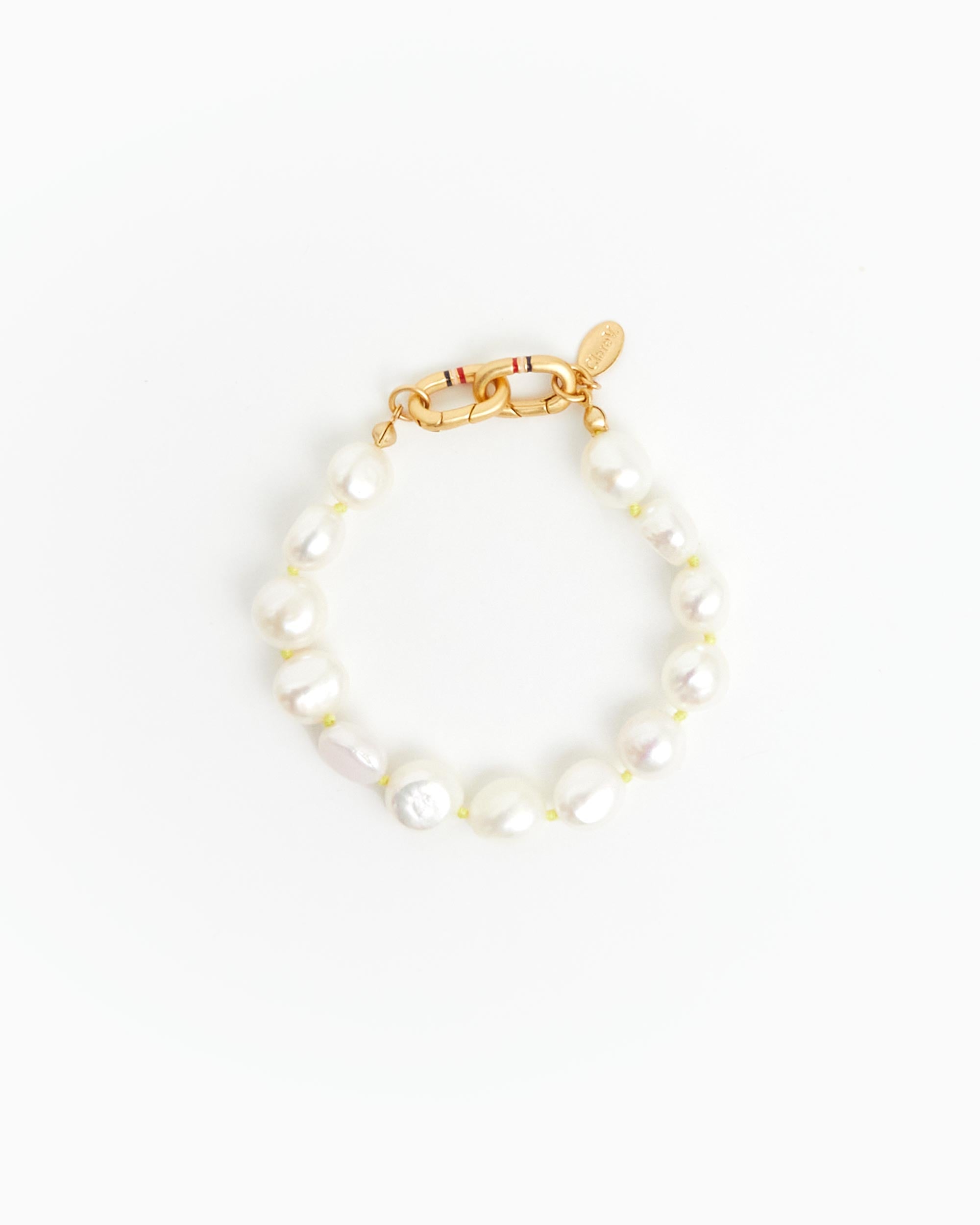 Large Knot Pearl outlet Bracelet #313