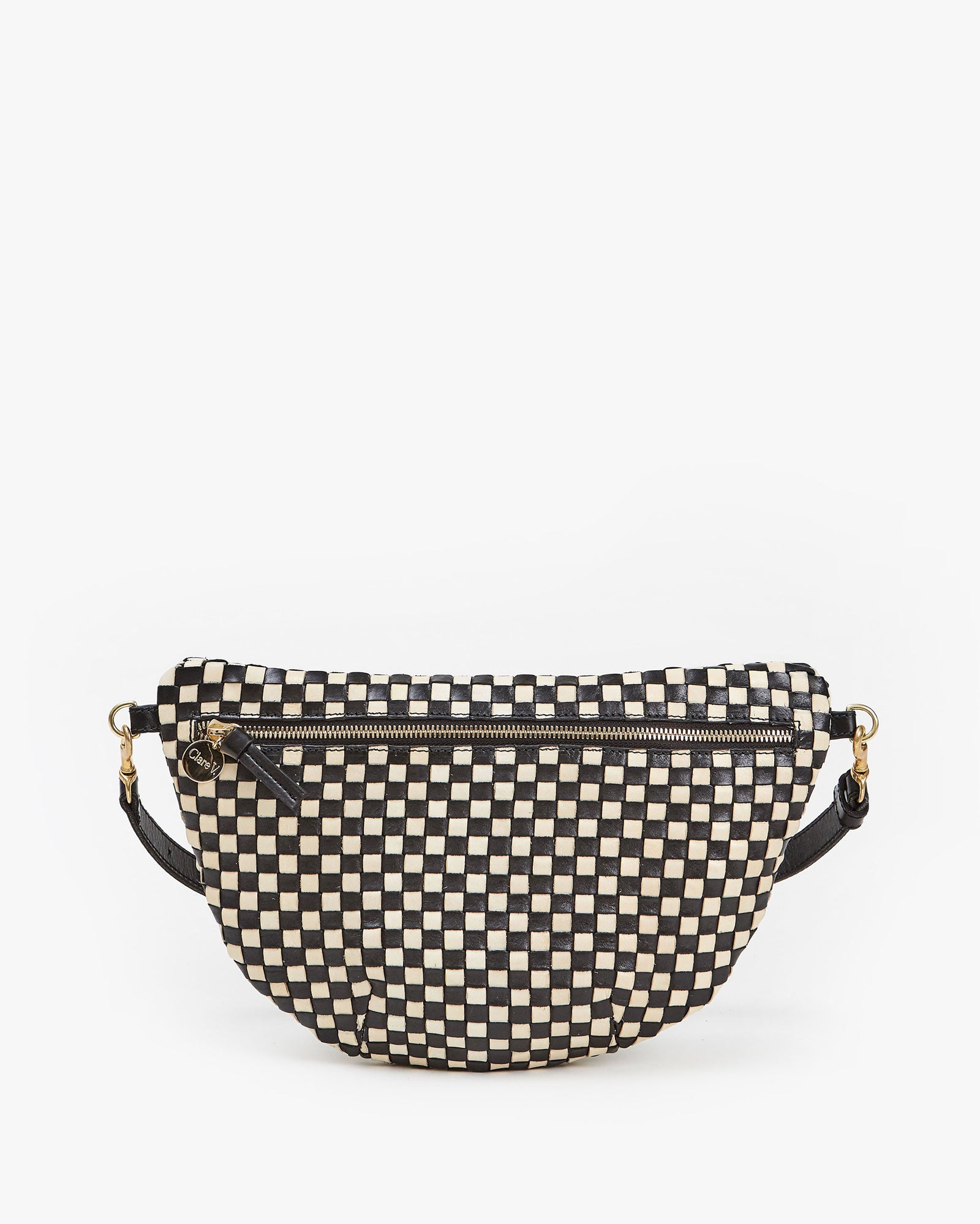 Clare v shop leopard fanny pack