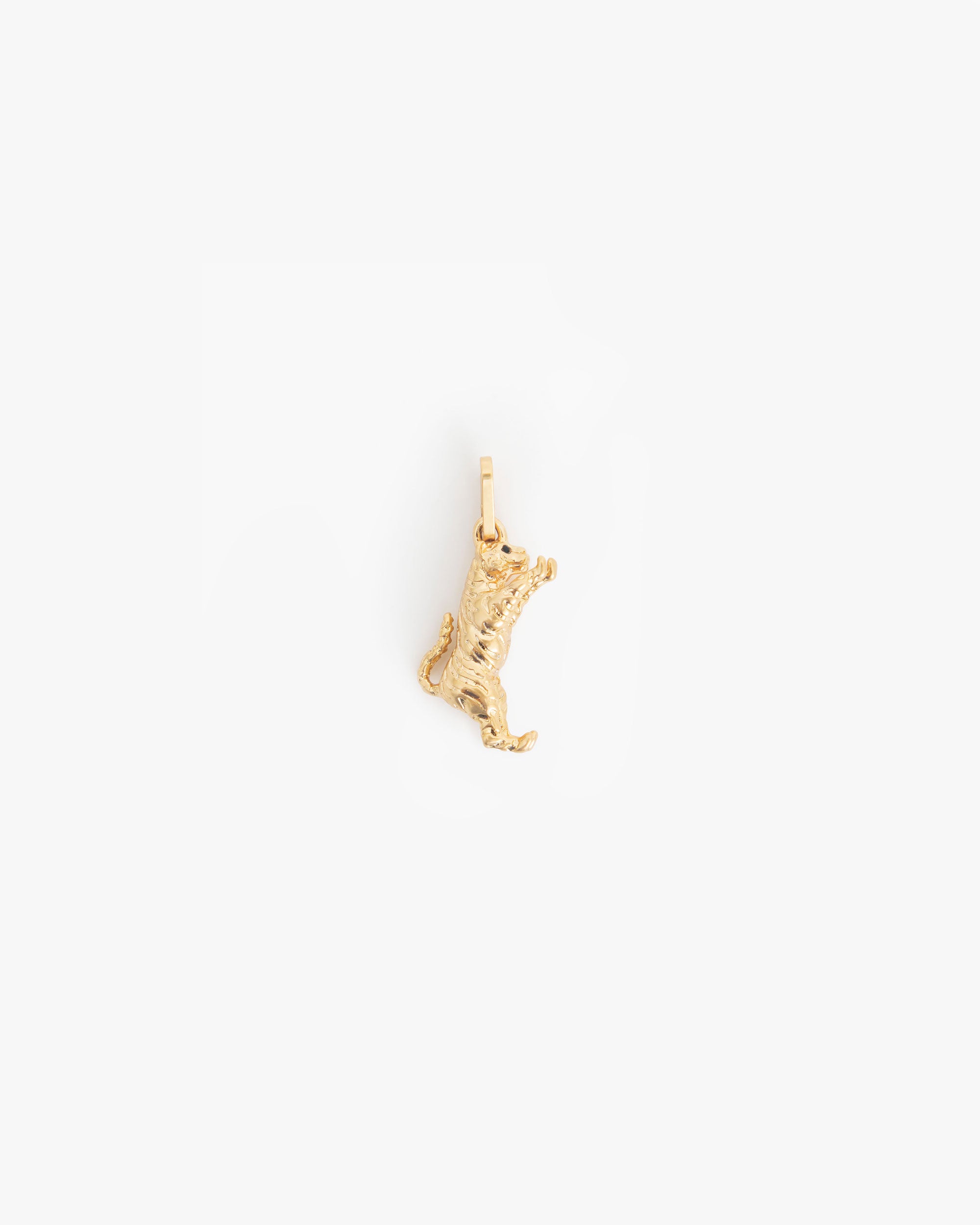 Tiger Keychain Gold Sparkling Charms