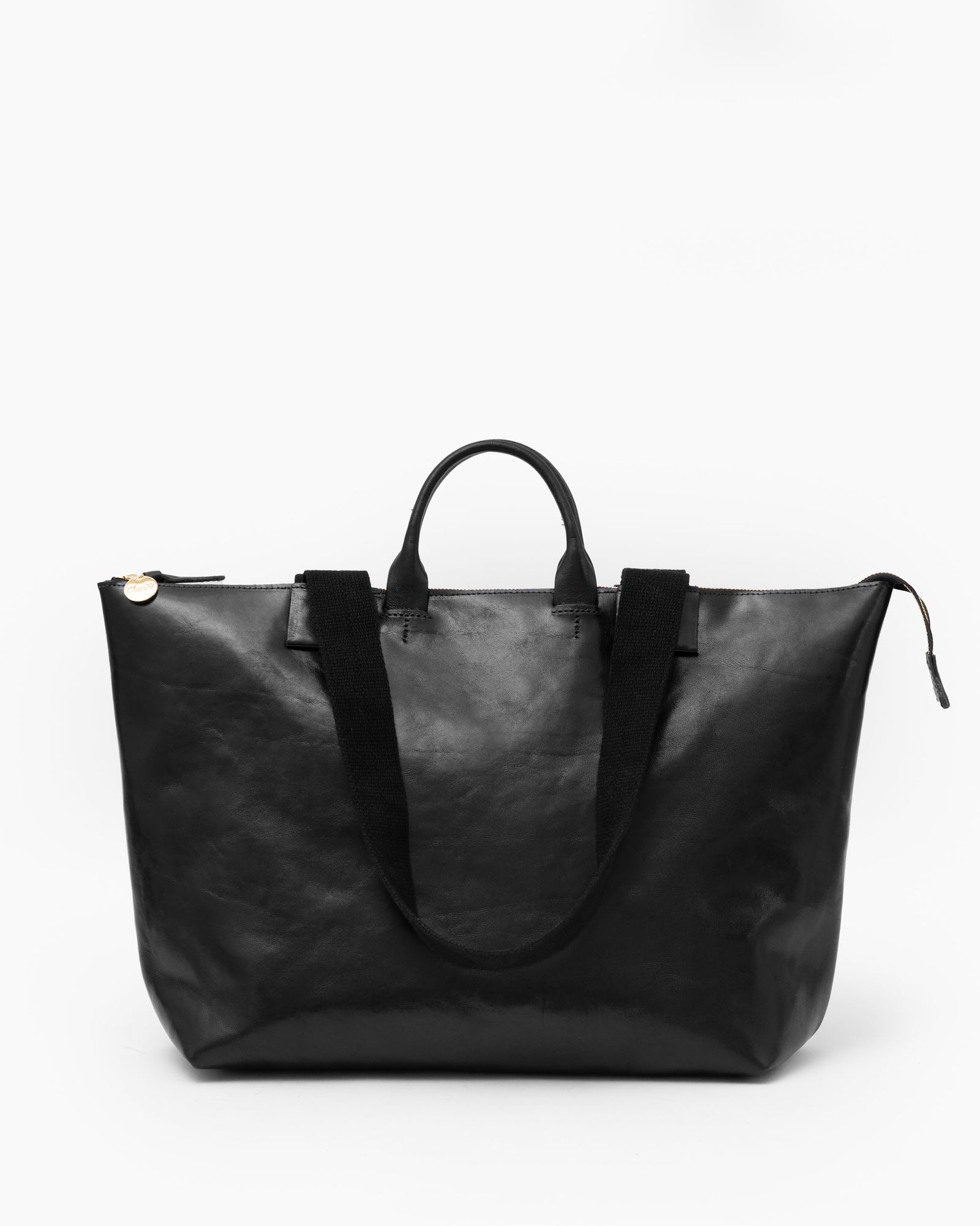 Black Le Zip Sac - Front Flat