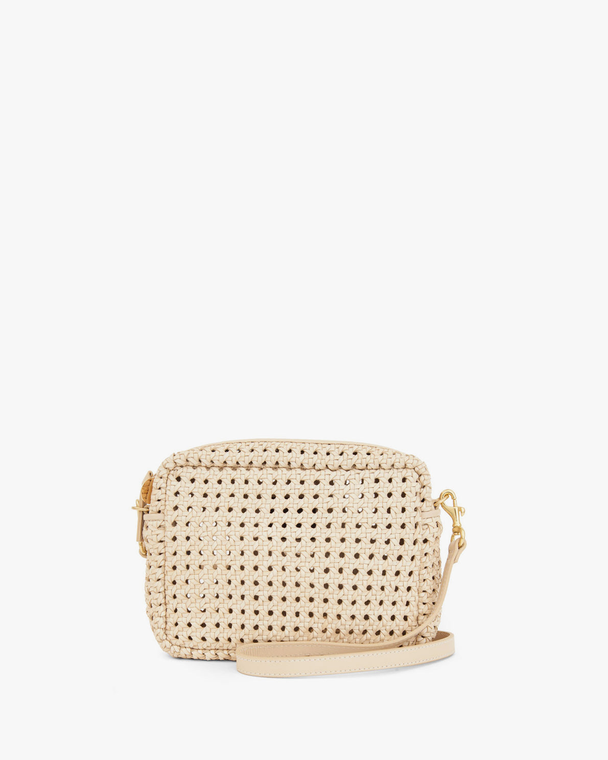 Midi Sac Cream Rattan – Clare V.